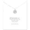 Colliers ras du cou avec carte or argent arbre de vie pendentif collier pour mode femmes bijoux LEAN ON ME