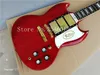 Custom with Classic Red 3 pickups sg guitar Deluxe 2018completed musical instruments Chinese sg electric guitar free shipping