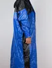 패션 슬림 반사 PVC 폴리 에스테르 레인 코트 특수 방수 통기성 반사 성 반사 성 성인 레인 코트 305U