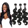 Ishow 8A Brésilien Vague de Corps Cheveux Humains 3 Bundles En Gros Péruvien Indien Malaisien Cheveux Tissage Extensions de Trames pour Femmes Filles Tous Âges Couleur Noir Naturel