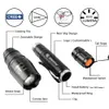 Shustar LED Ultra Bright torch XML-T6 XM-L2 LED Flashlight 5 lighting Modes 8000 lumens Zoom LED torch + charger use 18650 battery