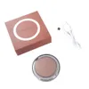 LED Lighted Mini Makeup Mirror 3X Magnifying Compact Travel Portable Sensing Lighting Makeup Mirror Green/Pink/Rose Gold