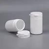 20PCS frete grátis / lot encaixe seguro fácil puxar garrafa tampa, recipientes de plástico 80ml branco doces pill plástico