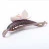 뜨거운 판매 중간 머리핀 핀 및 클립 한국 핑크 꽃 머리 바르렛 프랑스 아세테이트 피 꽃 패션 헤어핀 SA011
