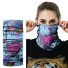 16 Farben 48 * 24 cm Floral Magic Schals Kopf Gesichtsmaske Snood Halswärmer Radfahren Nahtlose Outdoor Turban Kopfbedeckung Schal Schals Handtuch AAA420