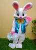 2018 Venta caliente PROFESIONAL EASTER BUNNY MASCOT COSTUME Bugs Rabbit Hare Adulto Disfraz Traje de dibujos animados