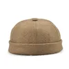 Jamont Casual Men Hats Skullcap Solid Cotton Vailies Fashion Hat New Portable Casquette2265572