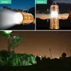 Solar Camping LED Lantern Light 4 in 1 Portable Bright Rechargeable and Fan with USB Power Bank for Outdoor Camping
