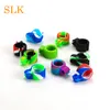 Silicone Smoking Cigarette holder Tobacco Joint Holder Ring regular size Smoking Tool accessories Gift For Man Women Pipes 10 color dab tool