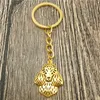 Chaveiro Caniche Moda Pet Dog Jóias Poodle Car Keychain Saco chaveiro para Mulheres Homens