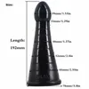 192mm Big Cone Shape Anal Plug Dildo Sexleksaker för Kvinna Masturbate Sug Cup Butt Plug Vaginal Anus Massage Vuxen Erotisk butik S924
