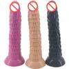 Nuovo arrivo Silicone Enorme Dildo Plug anale Pagoda Forma G-spot Stimolante Prodotti del sesso per adulti Giocattoli Super Large Butt Plug Forte ventosa