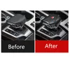 Carbon Fiber Sticker Auto Styling Console GearShift Handvat Hoofd Frame Cover Sticker voor Audi A3 A4 A5 A6 A7 Q2 Q5 Q7 S3 S4 S5 S6 S7 B8 B9