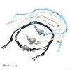 Summer Beach Turtle a forma di fascino corda corda cavigliere per le donne braccialetto caviglia donna catena gioielli piede