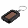 Nöd Portable Outdoor Solar Powered 3 LED Light Keychain KeyRing Torch ficklampa lampor