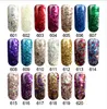 Zation lack diamant glitter uv gel polska suga av skimmer nail art nyaste diamant glänsande sequin permanent emalj gel lacque