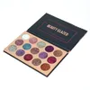 BEAUTY GLAZED 15 couleurs pressées paillettes palette de fard à paupières professionnel longue durée paillettes aimant Palette diamant cosmétique chaud