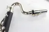 Nuovo clarinetto basso professionale clarinetto in sib drop B accordatura corpo in bachelite clarinetto strumento musicale chiave placcato argento con custodia