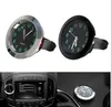 Carro-styling relógio de quartzo carro decoração ornamentos veículos auto interior relógio digital ponteiro de ar condicionado