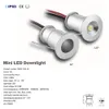 1W Mini Wbudowany Reflektor, DC12V LED Sufit Light, Wycinanka 15mm 30D / 120D Mały Downlight, 18 sztuk Dekoracji Szafki Światło