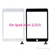 20PCS iPad 미니 1 2 3 4 iPad 2 3 4 iPad Air 2 Pro 12.9 ''터치 스크린 유리 전면 유리 디지털화 블랙 컬러 없음 홈 버튼