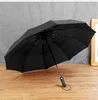 TOPX 2018 New Big Strong Fashion Windproof Men Gentle Folding Compact Fully Automatic Rain High Quality Pongee Umbrella Women