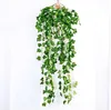 인공 녹색 잎 아이비 벽 장식 방 장식 가짜 식물 웨딩 장식 포도 나무 야외 실내 식물 정원 10