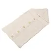 Newborn Baby Wrap Blanket Kids Toddler Solid Blanket Baby Sleeping Bag Infannt Safe Comfort Cotton Bed5025137