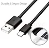 Cavo micro USB tipo c 1M 3Ft Cavo di ricarica Cavo di ricarica per Samsung Galaxy S4 S6 Edge S7 Note 8 HTC Phone