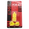 New-Arrival F OX 40 Outdoor Gadgets Classic Official Football Whistle Soccer Whistles Basketball Referee 4 colors Sport Accessories