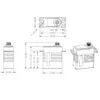 Kingmax KM1203MD 9kg.cm Digital Metal Gears 20g Mini Servo Full CNC Aluminiowa obudowa dla samolotu RC lub 450 klasa helikoptera