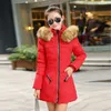 Female Jacket 2017 Women's Down Jacket Coat Winter Parka Large Size Fur Collar Hooded Thick Warm Long Hight Quality