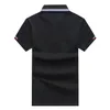 Koszulka Mężczyźni 2018 Uruchomienie Komfort Solid Color Haft Wysokiej Jakości Fitness Gentleman M-3XL Darmowa Wysyłka