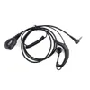 2x New 3.5mm 1Pin G-Shape Earpiece Headset PTT MIC for YAESU Radio Vertex Series