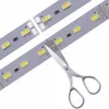 5630 SMD 72 LED 100CM LED Rigid Strips Lights for Night Market Jewelry Counter Showcase Aluminum Sheet Lamp