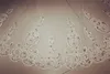 Luxury 3 Meter White Ivory Cathedral Wedding Veils Long Lace Edge Bridal Veil crystal Wedding Accessories Bride Mantilla Wedding Veils