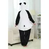 Wholenew Design Kungfu Panda Pajamas Cartoon Animal Costume One Piece Pajamas Pijama Femmes et Wen Couple de haute qualité Pajama1451914