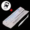 High Quality Tattoo Gun eyebrow microblading disposable pen with 12/14/17/18U needle Blade Manual Microblade Needle Tools