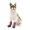 4PCS Ustaw na zewnątrz Wodoodporny bez poślizgu przeciw bojownicy botki dla psów kota butów butów łapy dla małego dużego psa263J