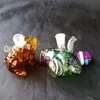 Cachimbo de água de sapo colorido, bongs de vidro por atacado queimadores de óleo cachimbos de vidro cachimbos de água plataformas de petróleo para fumar