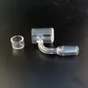 Gorący sprzedam Gruby Quartz Banger Paznokci 100% Paznokci Kwarcowy z wkładkami Miska 14mm 18mm Mężczyzna Samica Joint Thermal Quartz Nail do Bongs