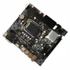 Freeshipping Professional H61 Desktop Dator Mainboard Moderkort 1155 Pin CPU-gränssnitt Uppgradera USB3.0 DDR3 1600/1333