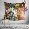 8 Design tenture murale tapisserie jungle série impression serviette de plage châle nappe pique-nique tapis drap de lit décoration de la maison fête back255W