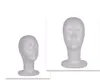 Styrofoam och sammet mannequin huvud hatt peruk hållare svart eller vit stativ display kvinnlig head4161001