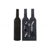 Garrafa de Vinho Saca-rolhas Abridor Set 3Pcs 5pcs Bottle Bottle Holder em forma de abridor Stopper Pourer Ferramentas Kits Acessórios do vinho OOA5315