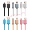 Daha Kalın Tip C Kablolar OD5.0 Mikro Kumaş Örgülü Naylon USB Veri Şarj cihazı kablosu Samsung S4 S6 S7 Edge HTC LG Sony