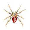 Crystal Resin Insect Pins and Brooches for Women Spider Brooch Badge Lapel Pin Party Wedding Fashion Jewelry FREE SHIPPING