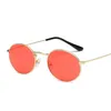 Yooske Round Sunglasses女性ブランドデザイナーシーカラーサングラス透明マテルフレームクリア猫眼鏡紫色の色合い3044263