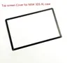 Byte Top yta glas övre LCD-skärm för nya 3DS LL XL Ny 3DSXL 3DSLL Lens Cover DHL FedEx EMS Free Ship