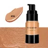 HANDAIYAN Peau foncée Couverture complète Fond de teint liquide pour le corps Maquillage Bronzer Contouring Maquillage pour le visage Haute pores invisibles Maquillage de base